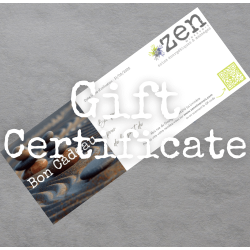 Gift certificate
