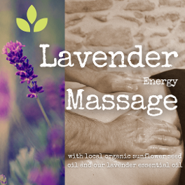 Massage lavande bon cadeau